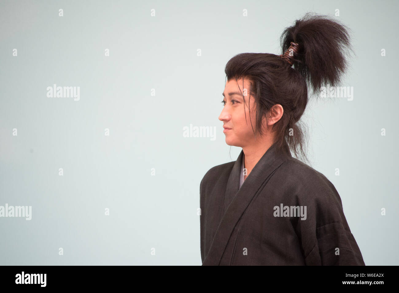 Japanese Actor Tatsuya Fujiwara Attends A Premiere Event For Stage