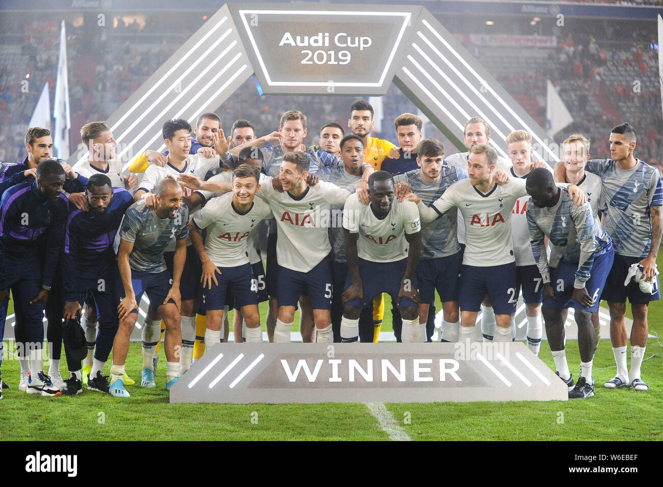 Tottenham Hotspur wins the 2019 Audi Cup