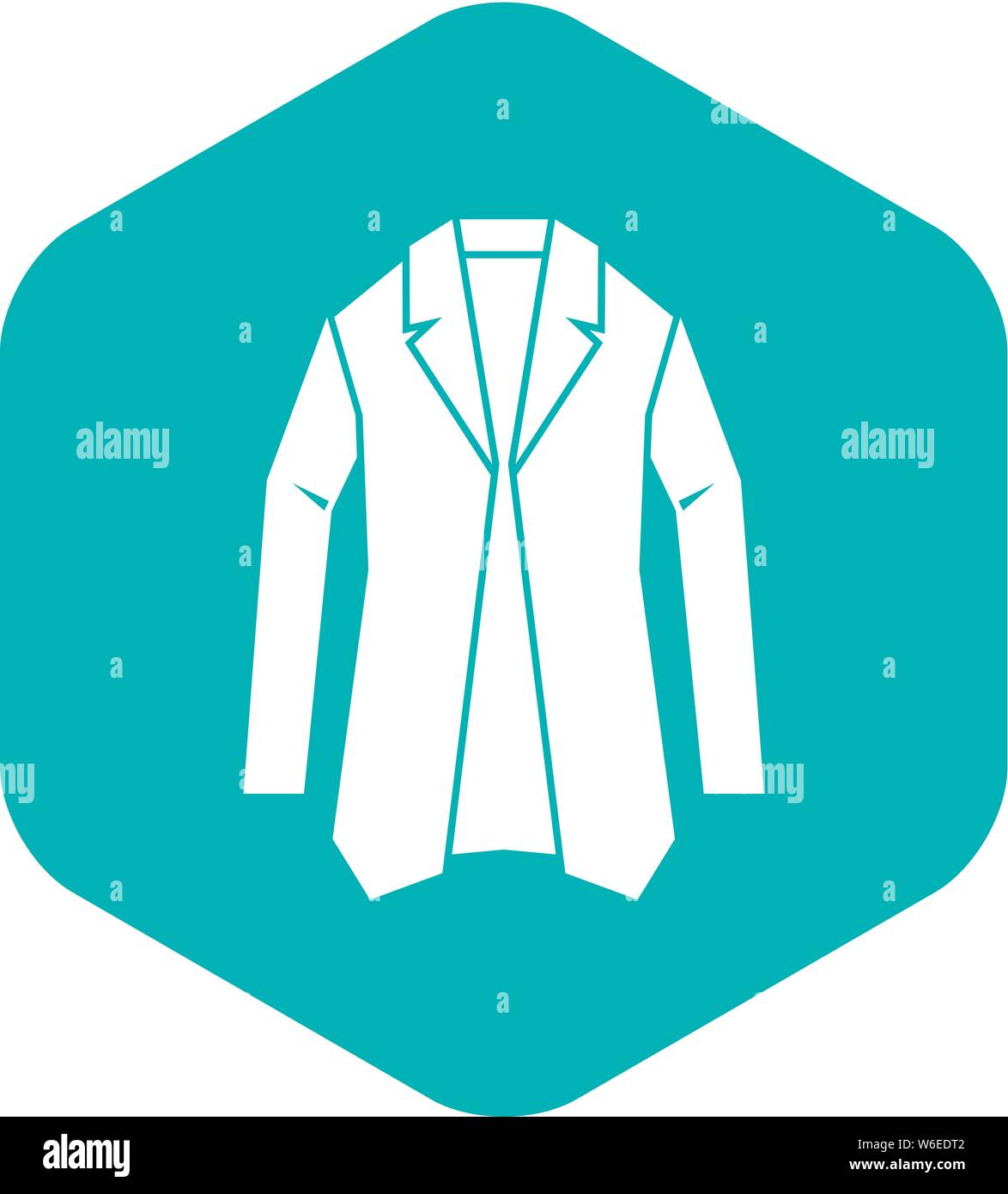 Leather coat and tie Stock Vector Images - Alamy