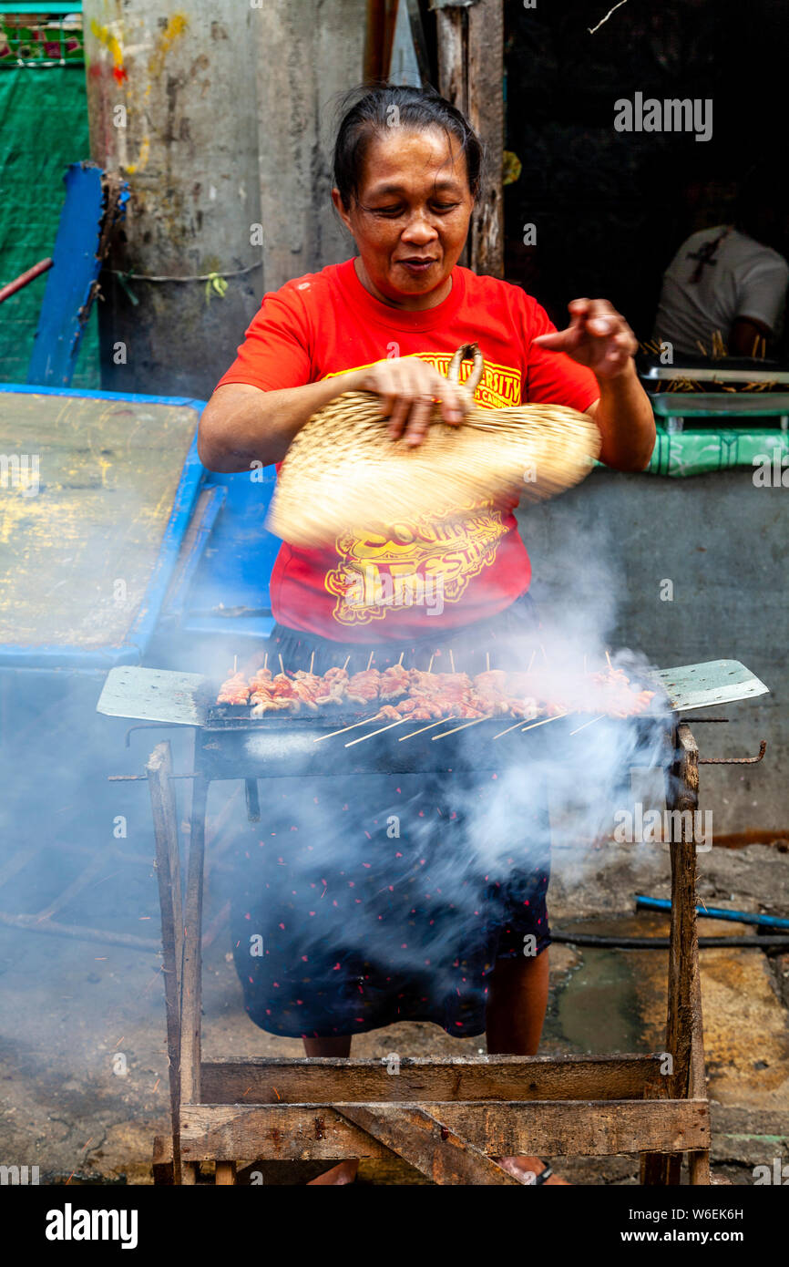Street Food, Cebu City, Cebu, The Philippines Stock Photo - Alamy