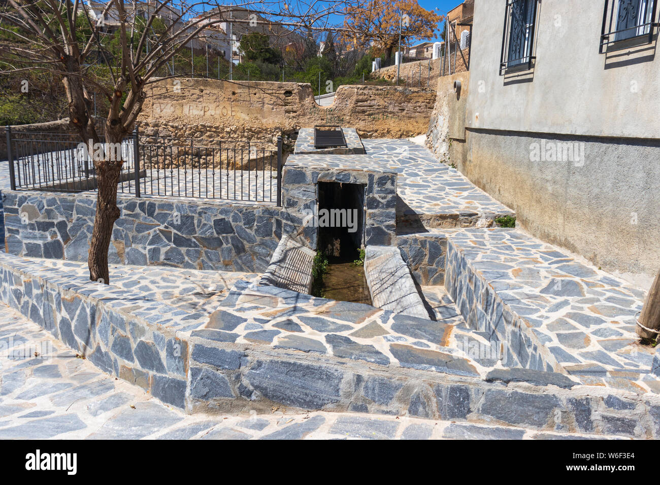 Communal water trough hi-res stock photography and images - Alamy