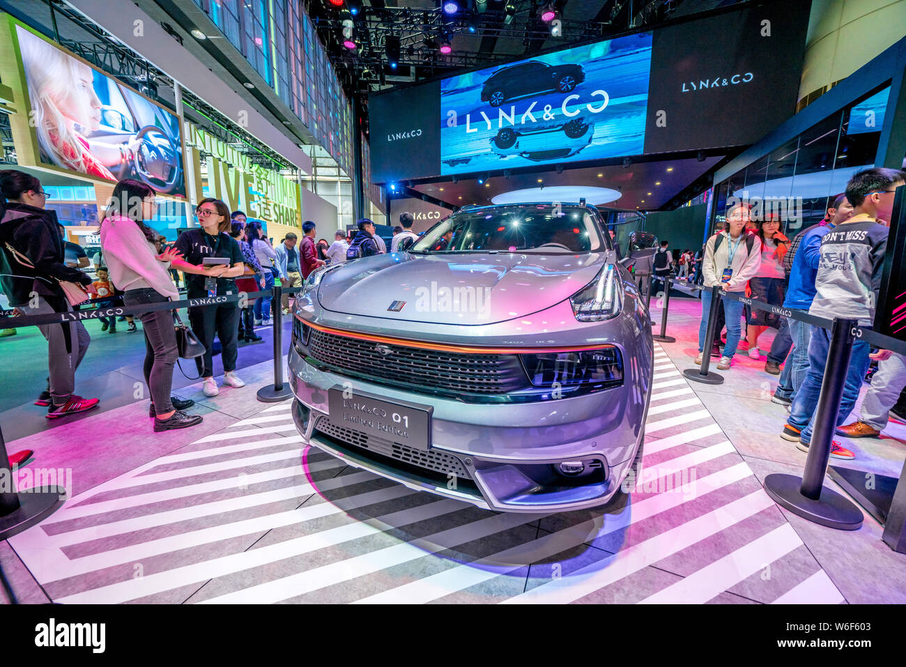 File A Limited Edition Of Lynk Co 01 Car Is On Display During The 15th China Guangzhou International Automobile Exhibition Also Known As Auto Stock Photo Alamy