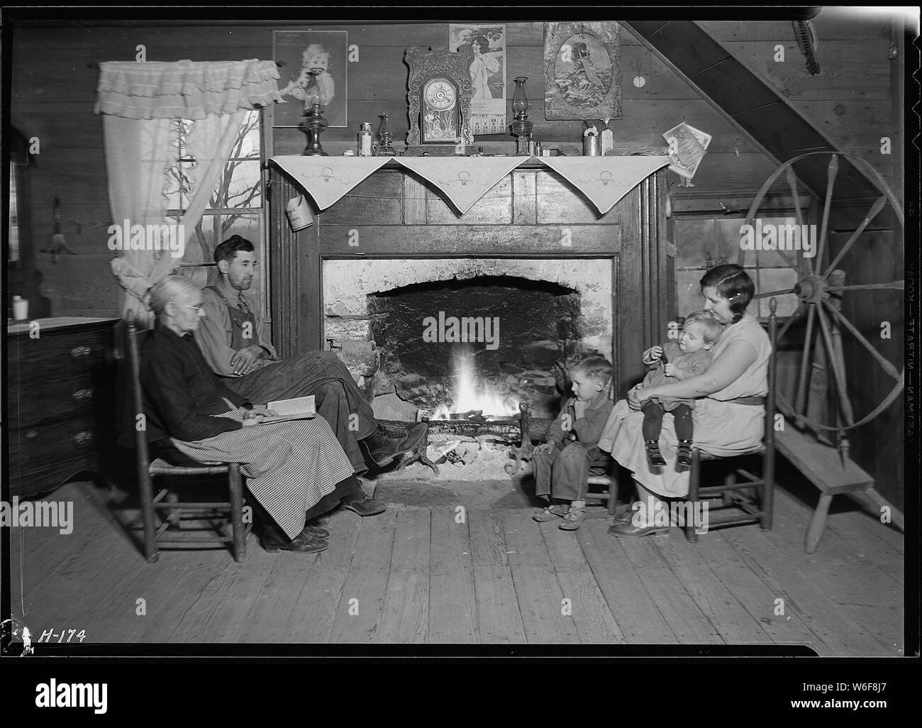 Another View Of The Interior Of The Home Of Mrs Jacob Stooksbury