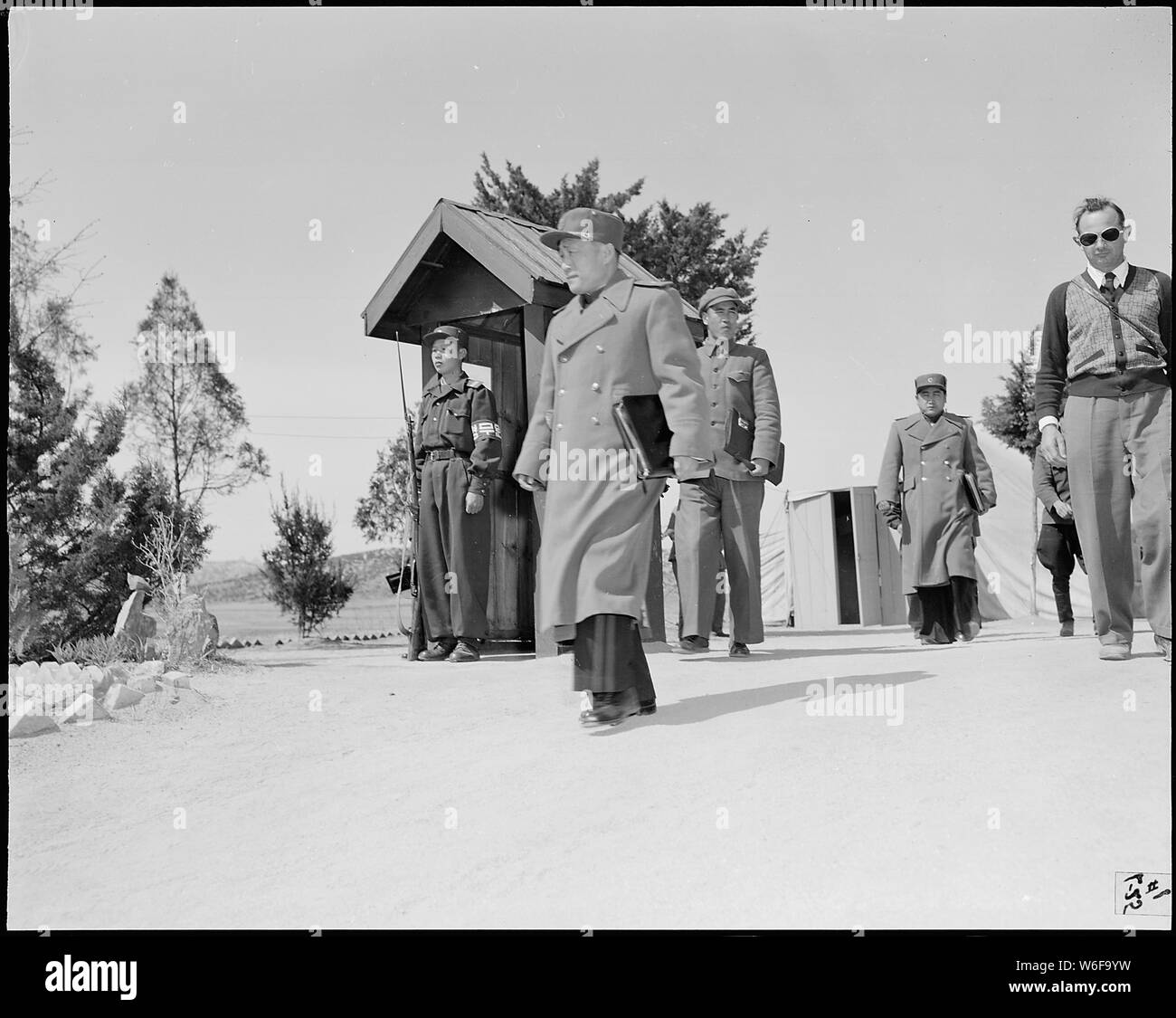 At Panmunjom, Korea, exchange site, Major General Lee Sang-Jo Communist ...