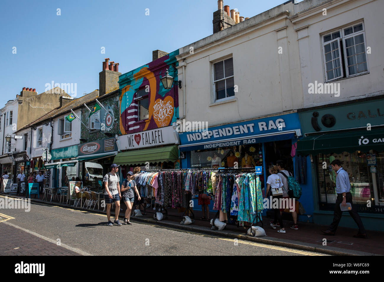 Vintage shops in the heart of The North Laine, antiques and vintage