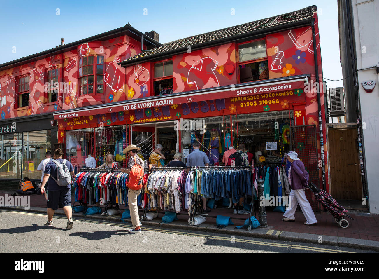 Vintage shops in the heart of The North Laine, antiques and vintage
