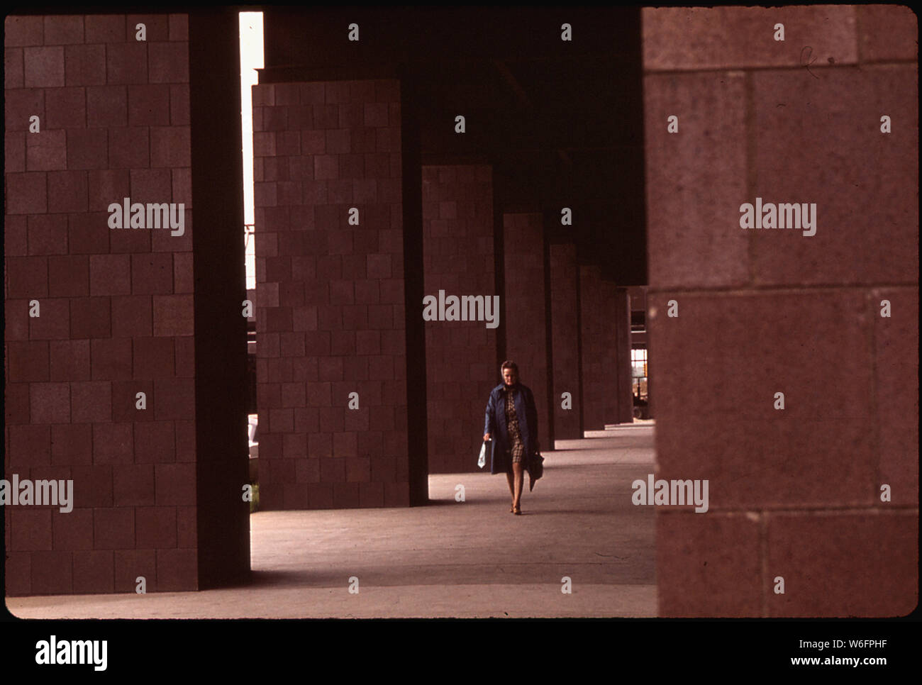 COLUMBUS POST OFFICE, BUILT IN 1970 Stock Photo Alamy