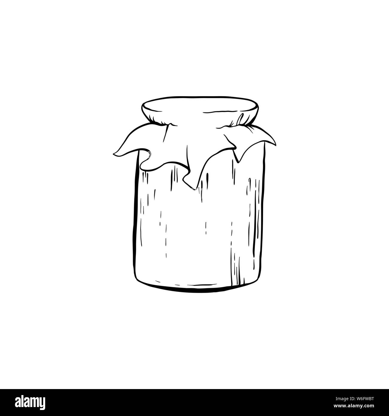 Honey jar Black and White Stock Photos & Images Alamy