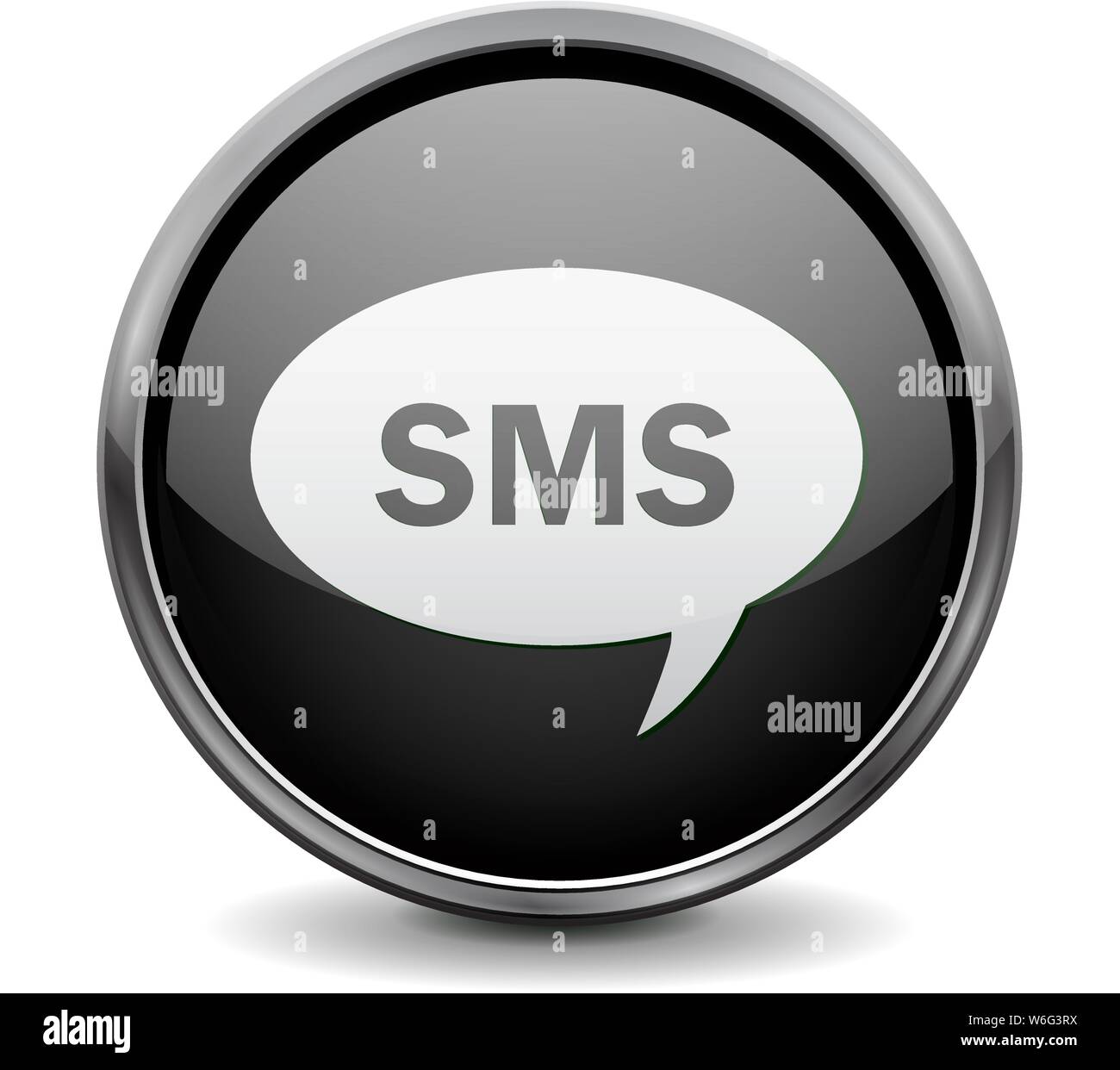 Sms text frame Stock Vector Images - Alamy
