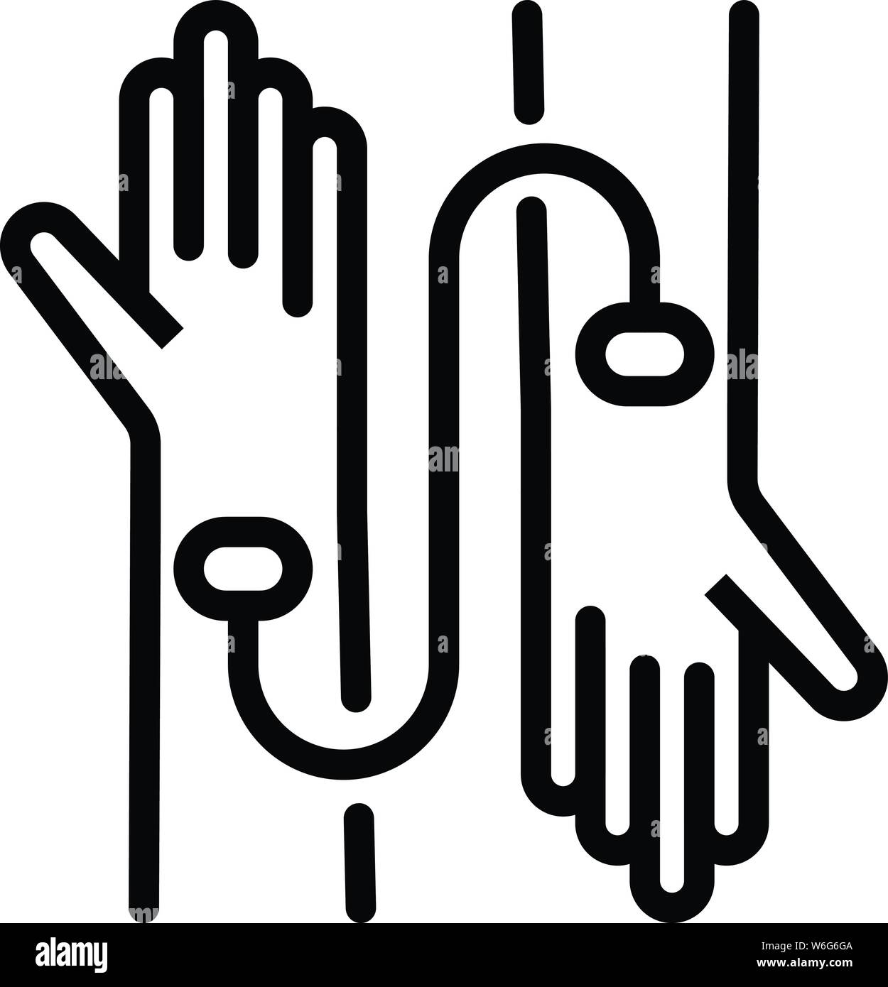 Blood transfusion icon, outline style Stock Vector Image & Art Alamy