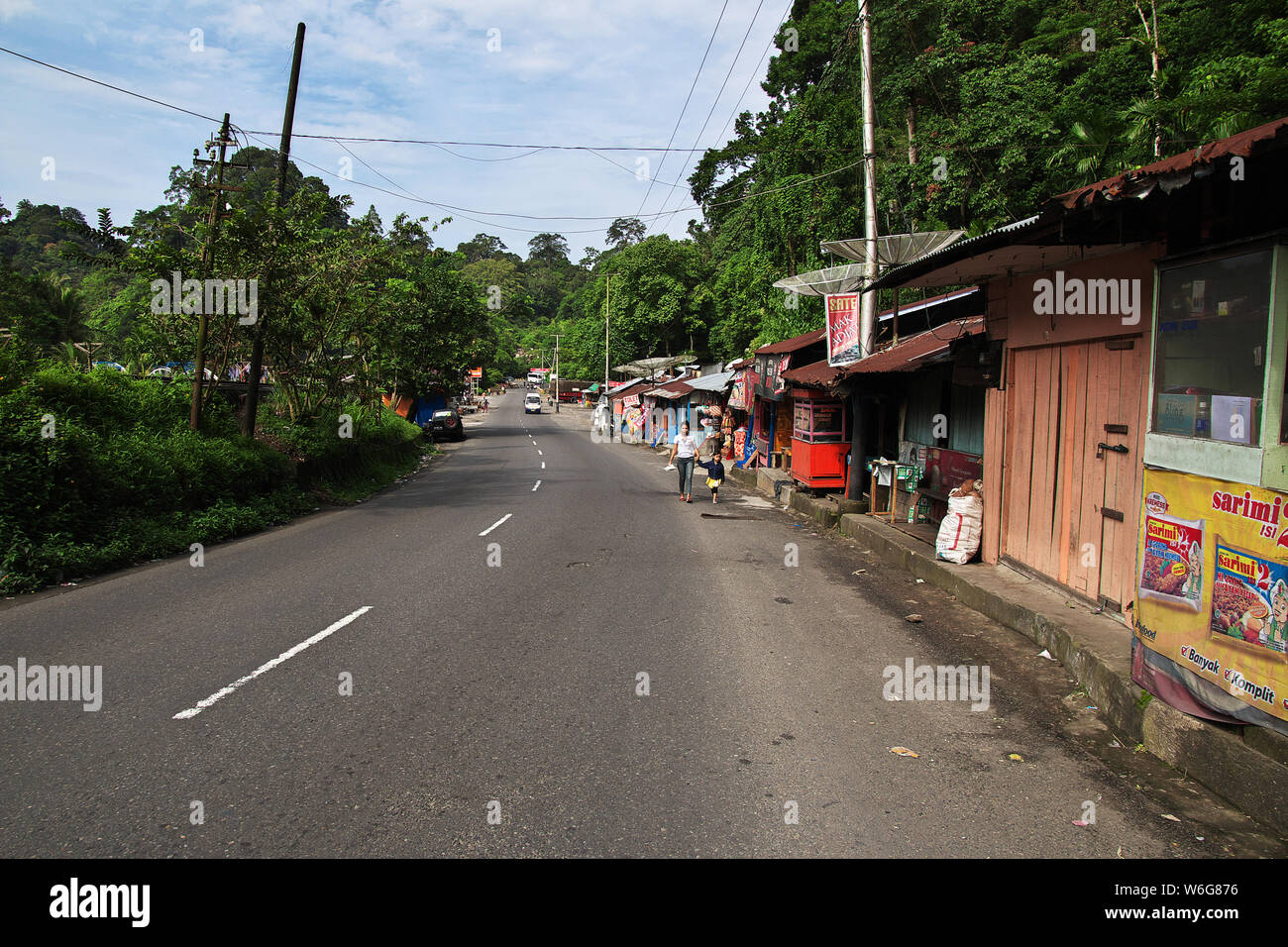 Rural sumatra road hi-res stock photography and images - Alamy