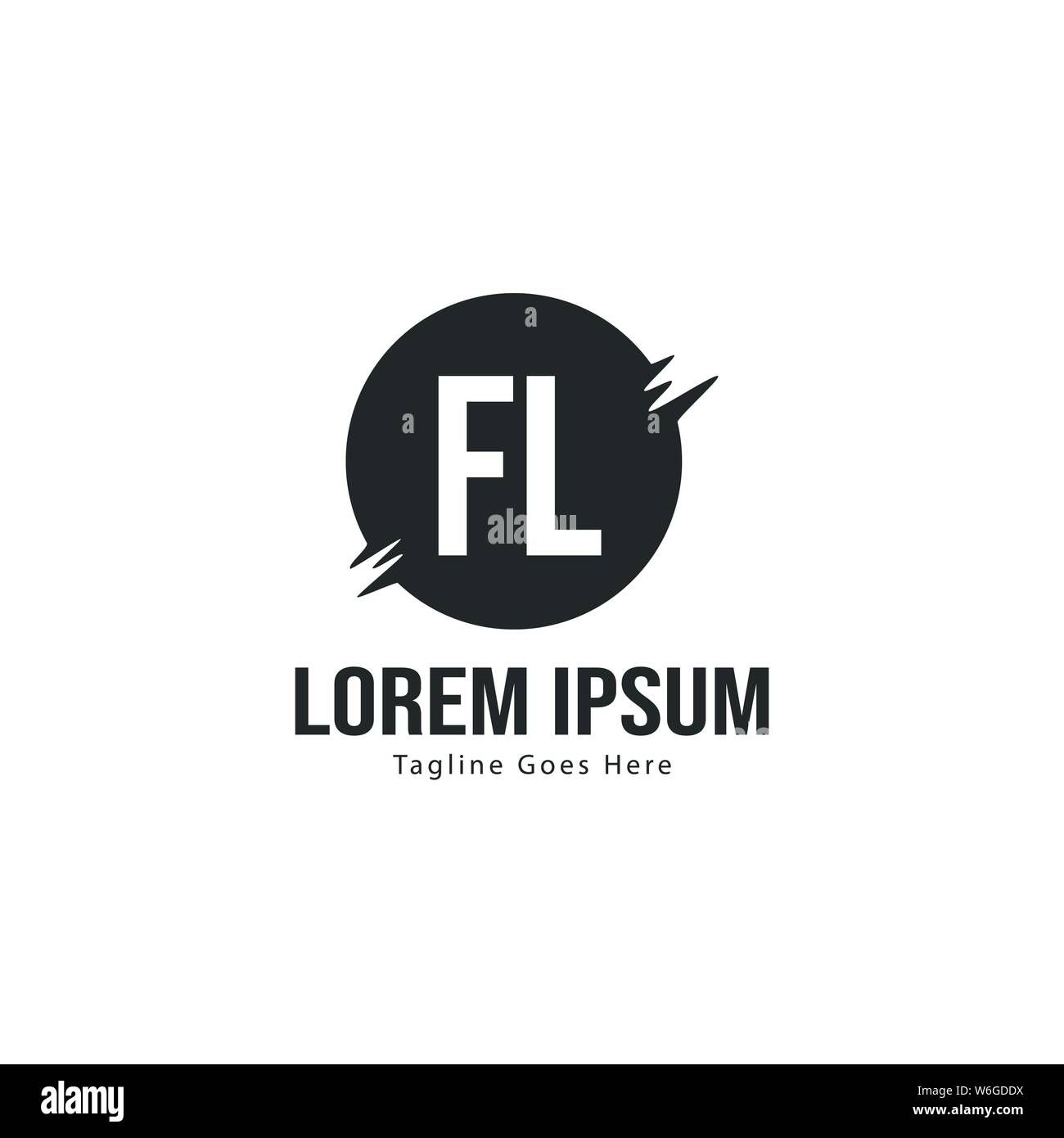 initial-fl-logo-template-with-modern-frame-minimalist-fl-letter-logo