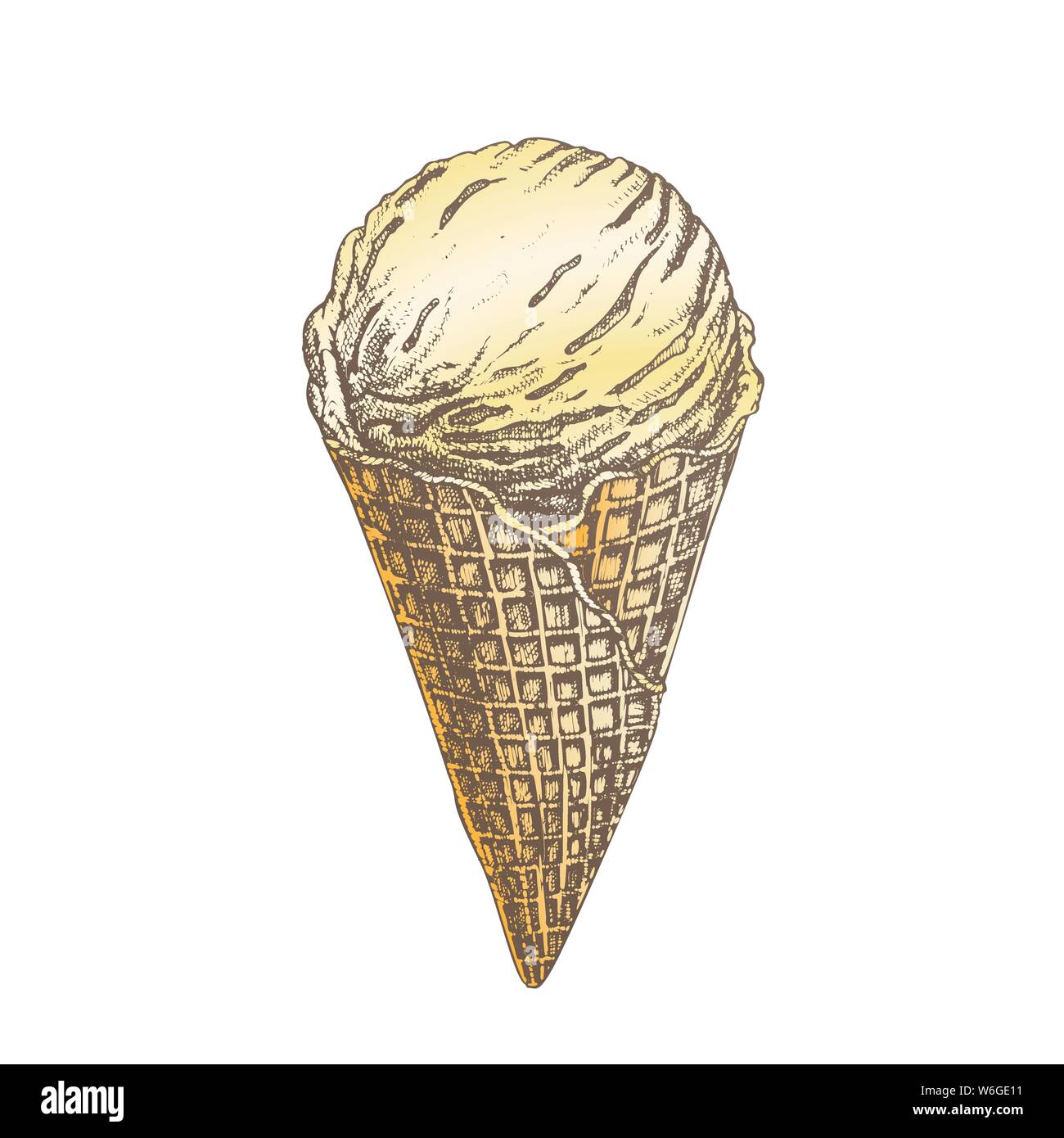 Ice cream scoop drawing online