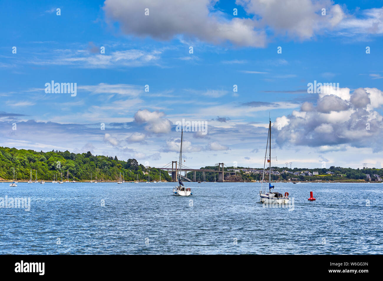 Bridge over the rance hi-res stock photography and images - Alamy