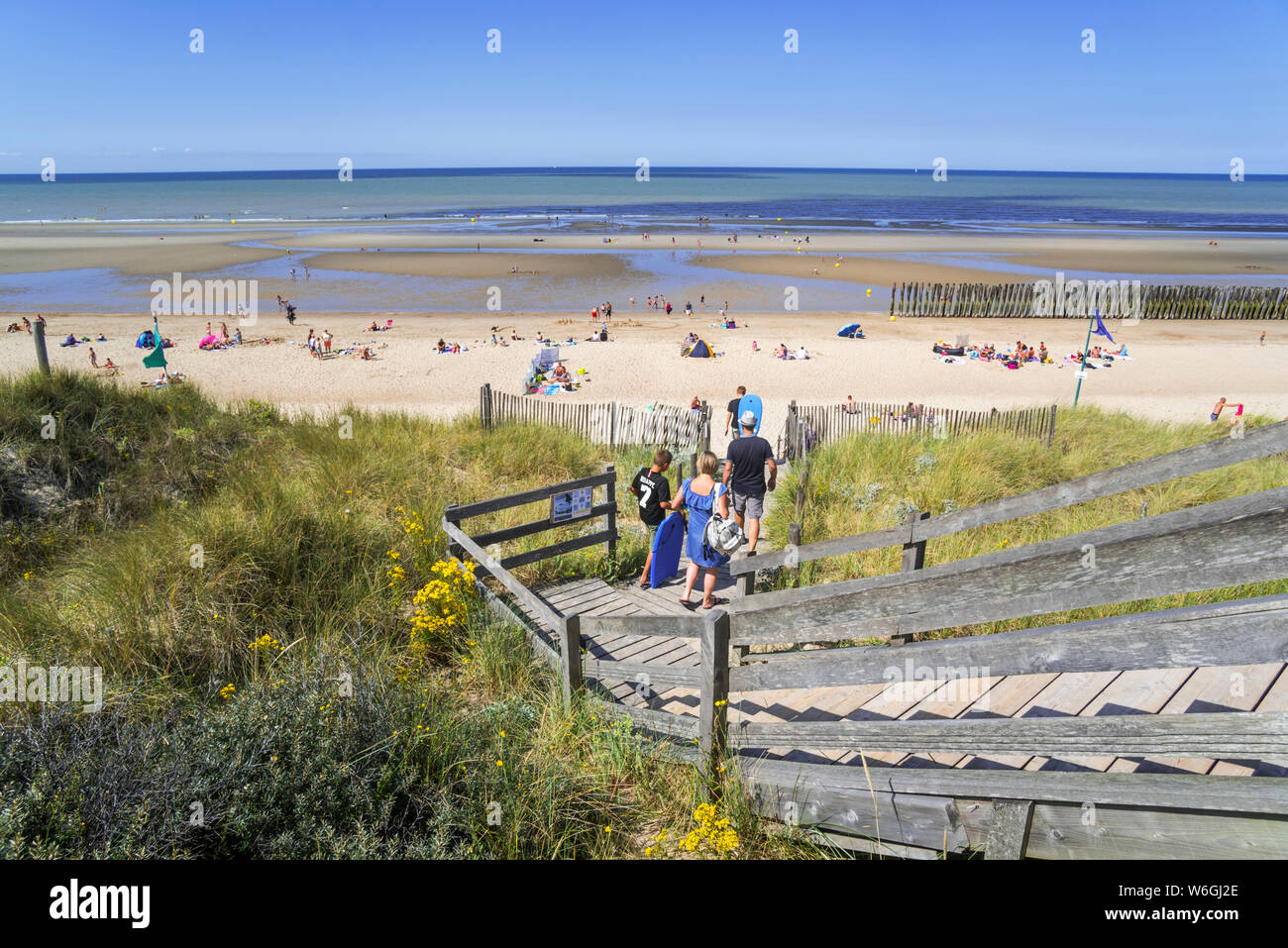 Tourists In The Nature Reserve Of The Platier Doye