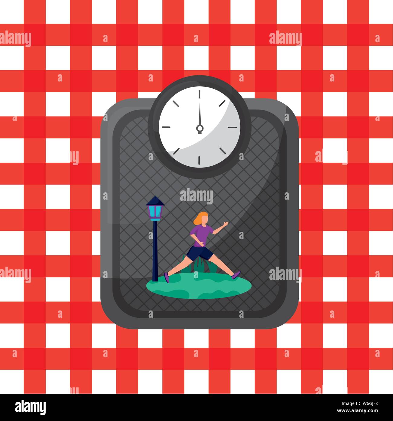 Avatar woman and healthy lifestyle vector design Stock Vector Image ...