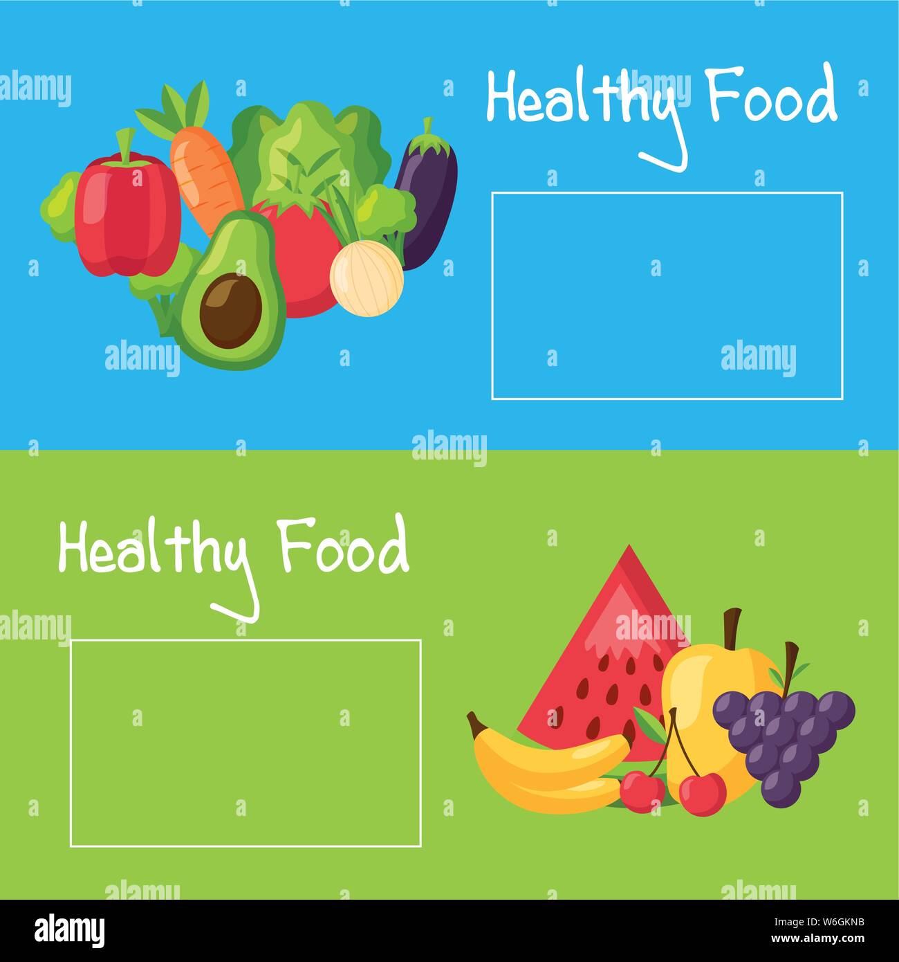 Healthy and organic food vector design Stock Vector Image & Art - Alamy