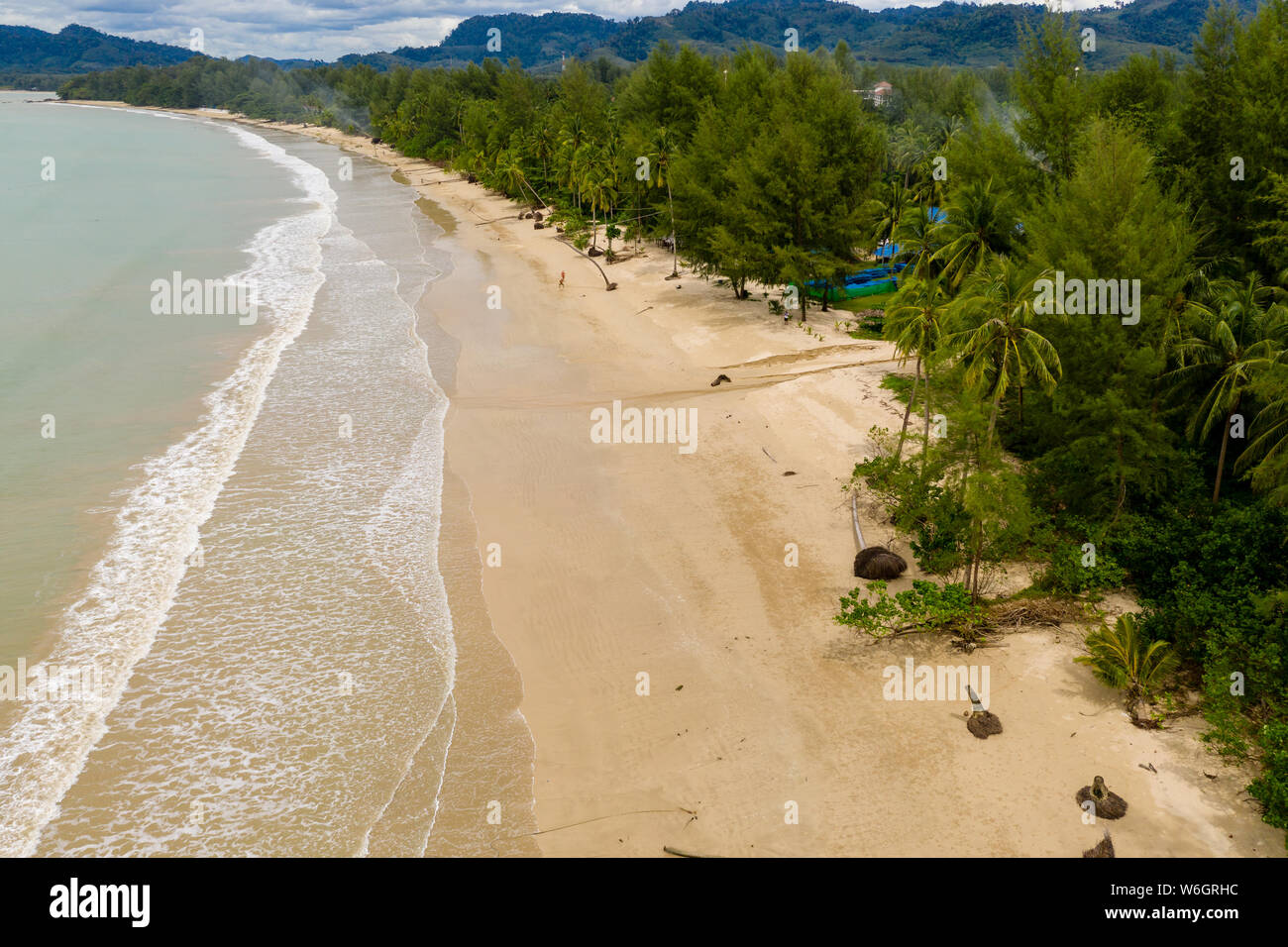 Aerial view beach hi-res stock photography and images - Alamy