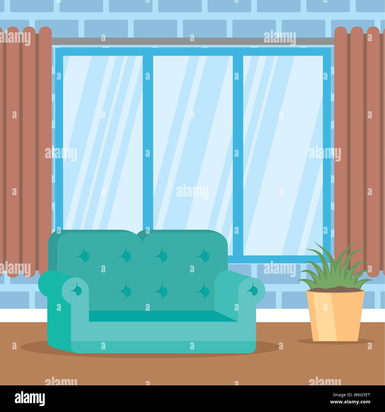 living room flat image design Stock Vector Image & Art - Alamy