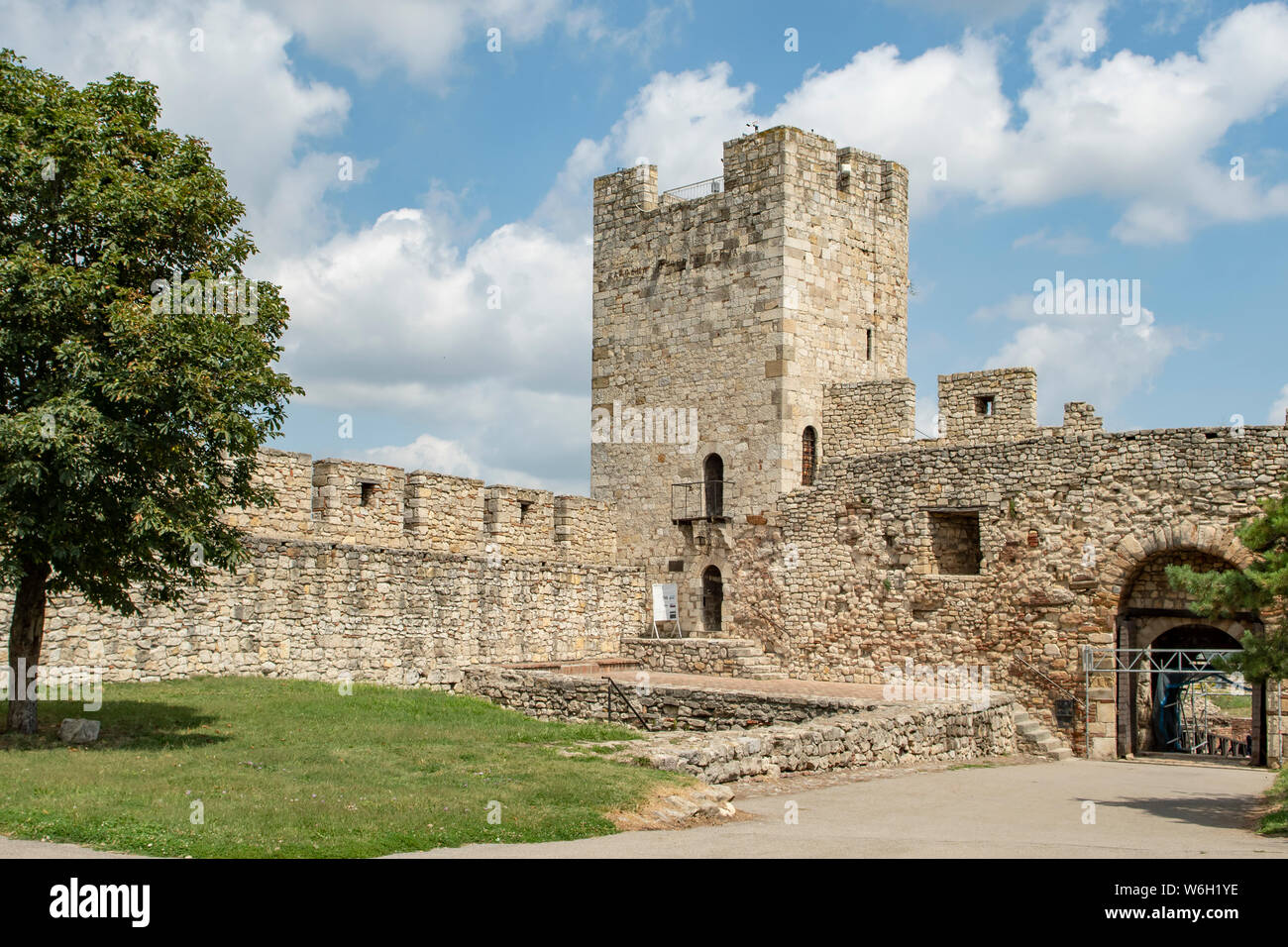 Dizdar Tower, The Fortress, Belgrade, Serbia Stock Photo