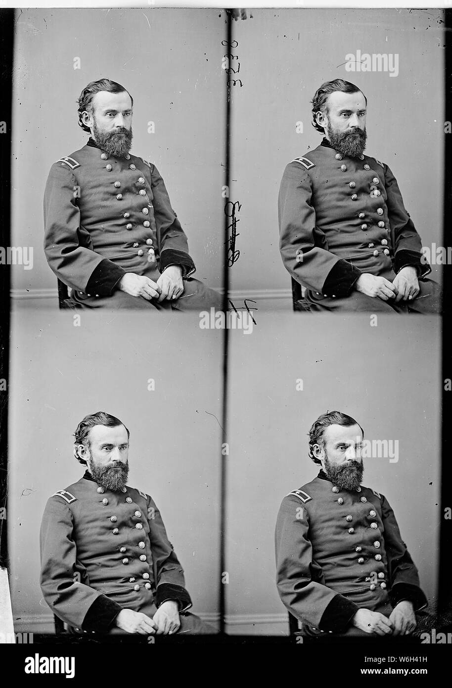 General; Brig. Gen. Edward S. Bragg, Union Army Stock Photo - Alamy