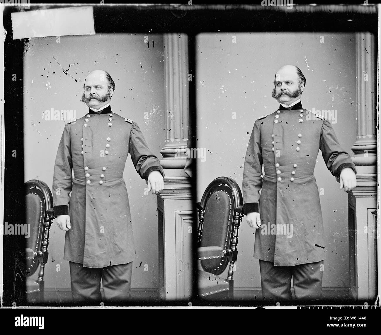 General Ambrose E. Burnside Stock Photo
