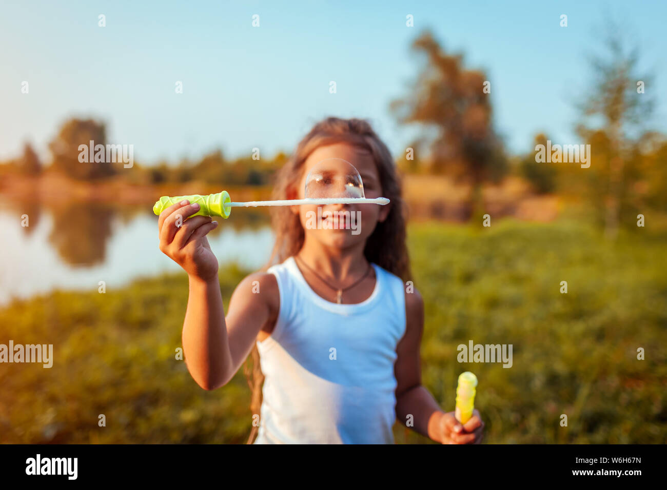 bubble blowing games