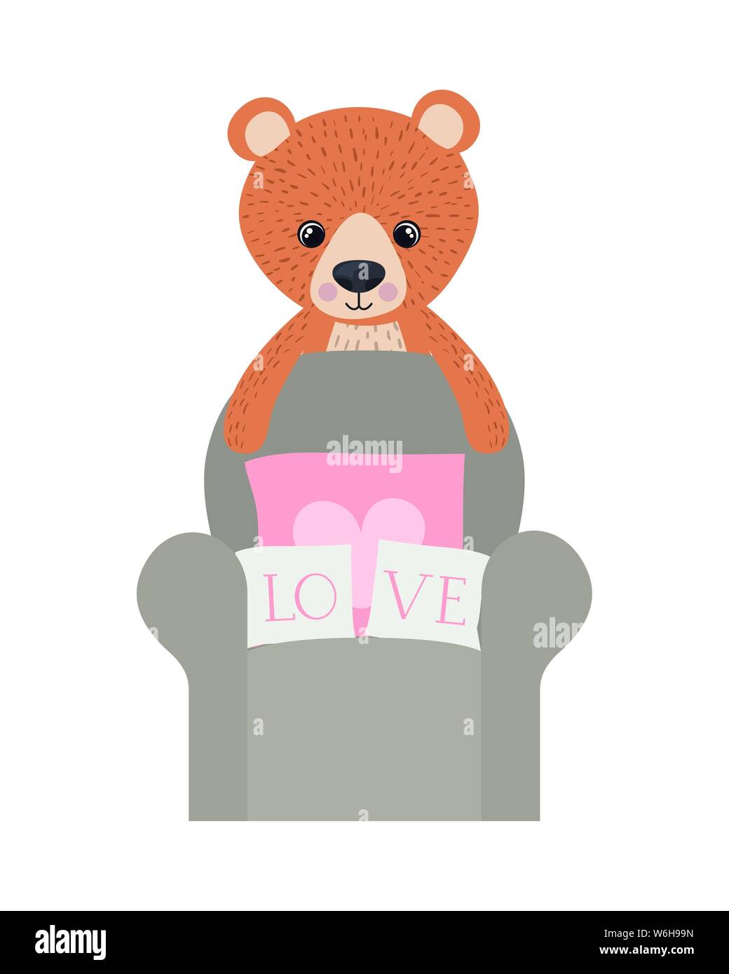 Isolated teddy bear vector design Stock Vector Image & Art - Alamy