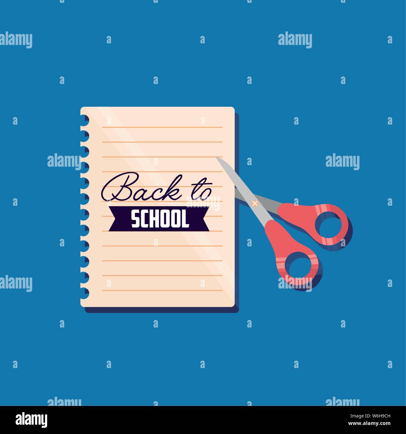 Back to school vector design Stock Vector Image & Art - Alamy