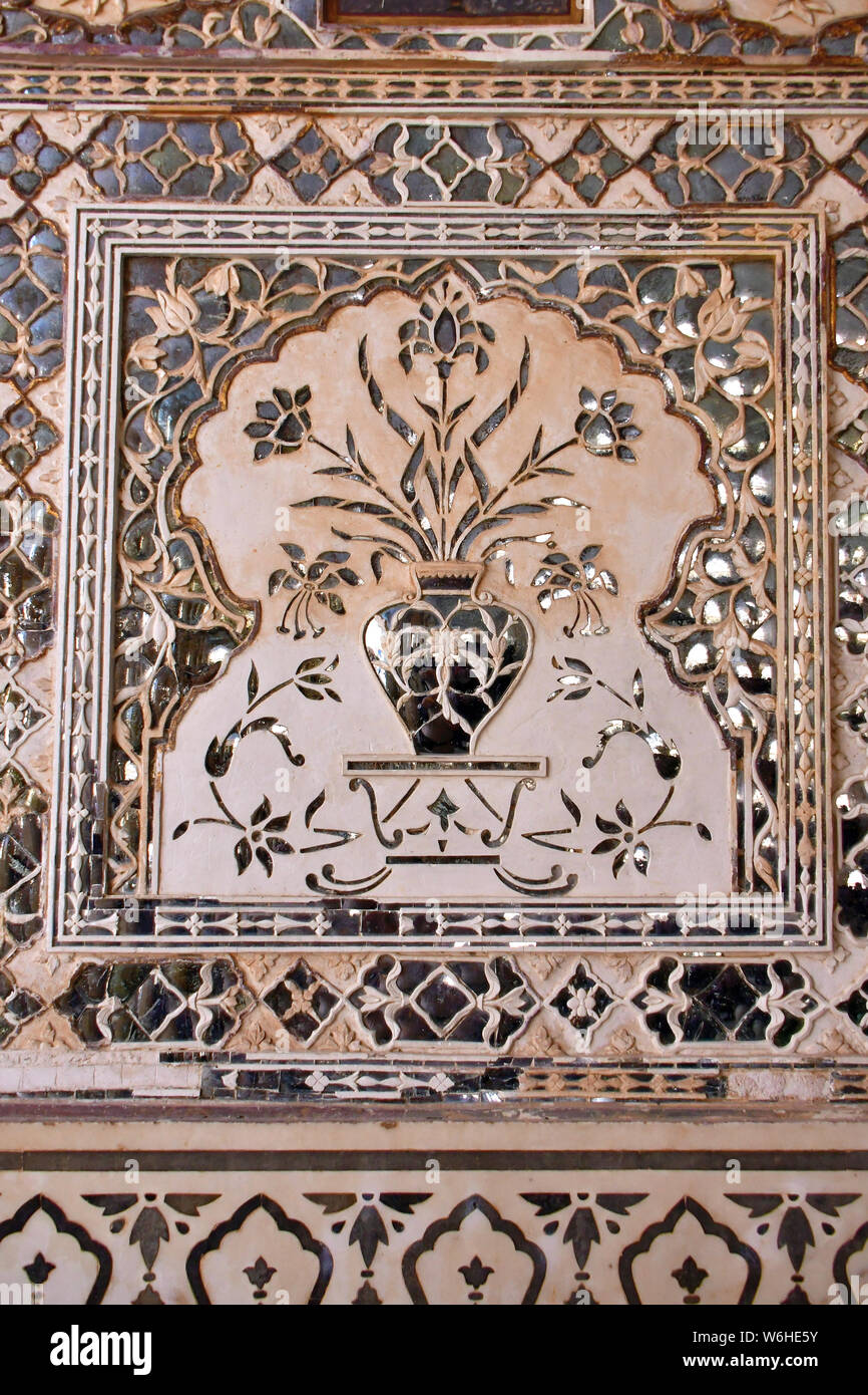 Sheesh Mahal Mirror Palace Amer Fort Amer India Asia UNESCO World sheesh-mahal-mirror-palace-amer-fort-amer-india-asia-unesco-world