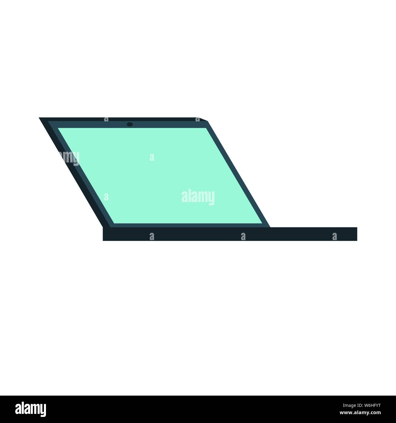 laptop computer portable device icon Stock Vector Image & Art - Alamy