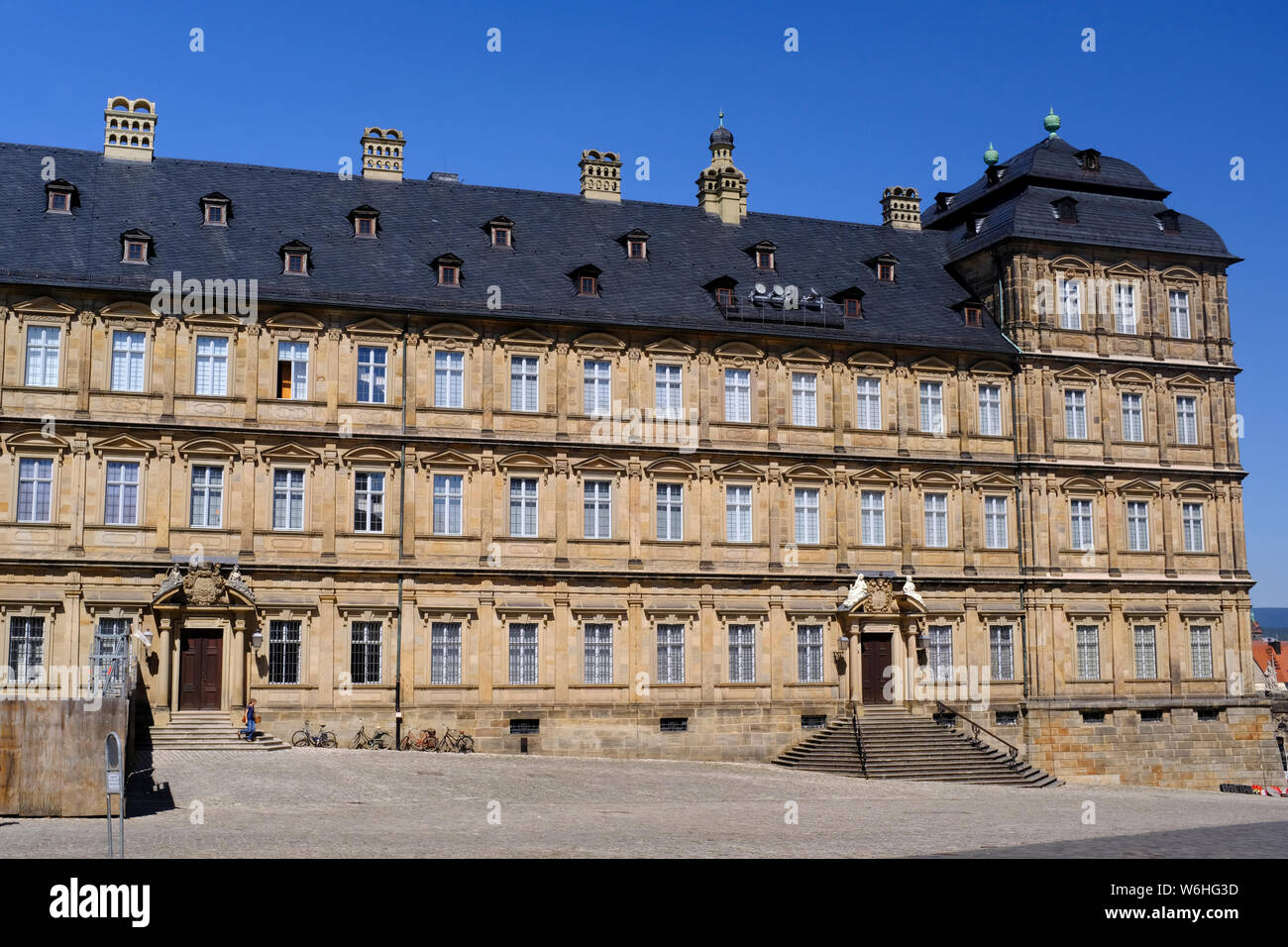 The New Residence in Bamberg, Germany Stock Photo