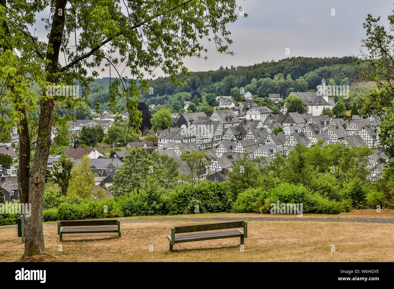 freudenberg germany from above Stock Photo - Alamy