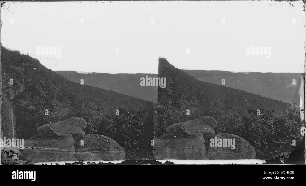 High Rock, Table Rock, Lookout Mountain Stock Photo Alamy