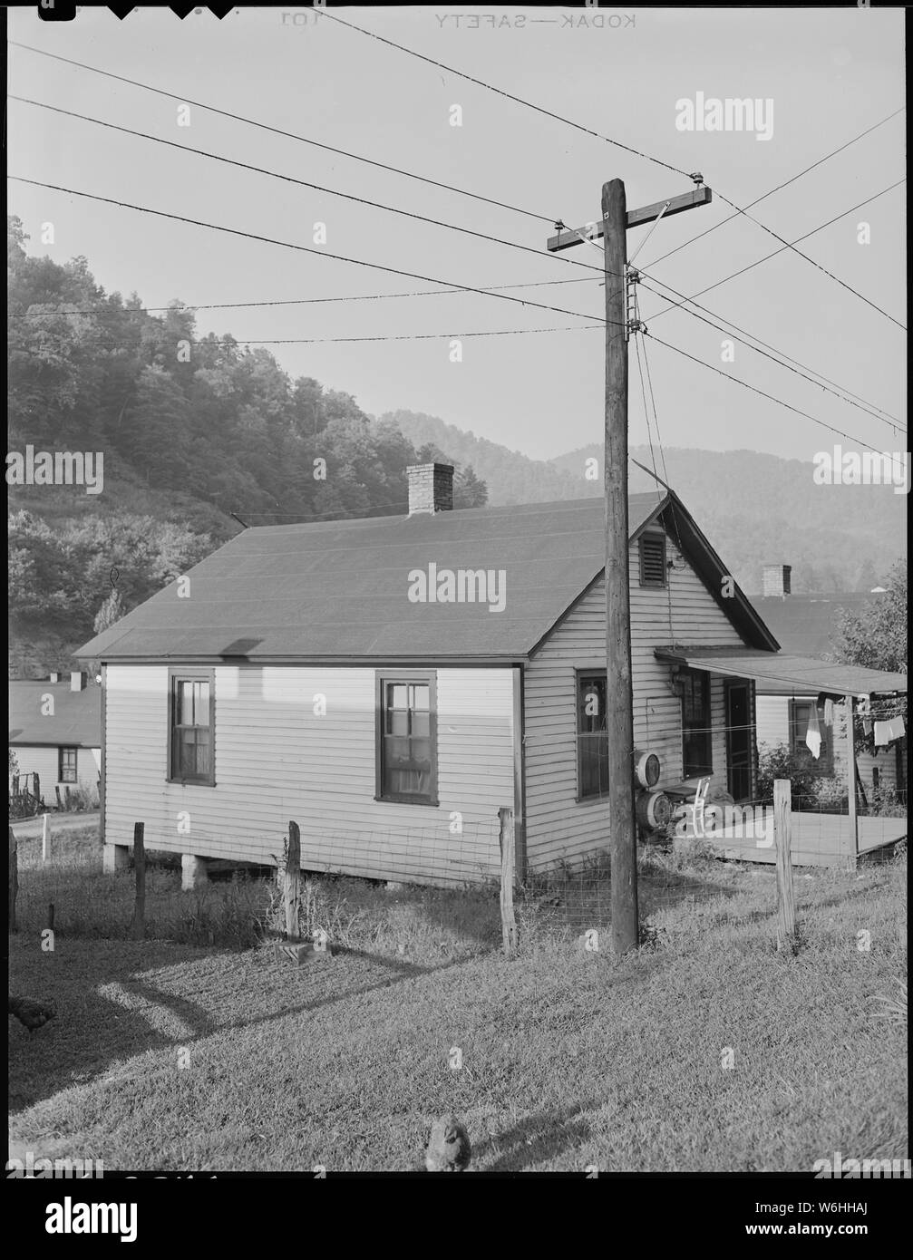 Home Of Carl Ruth Miner Who Lives In Company Housing Project