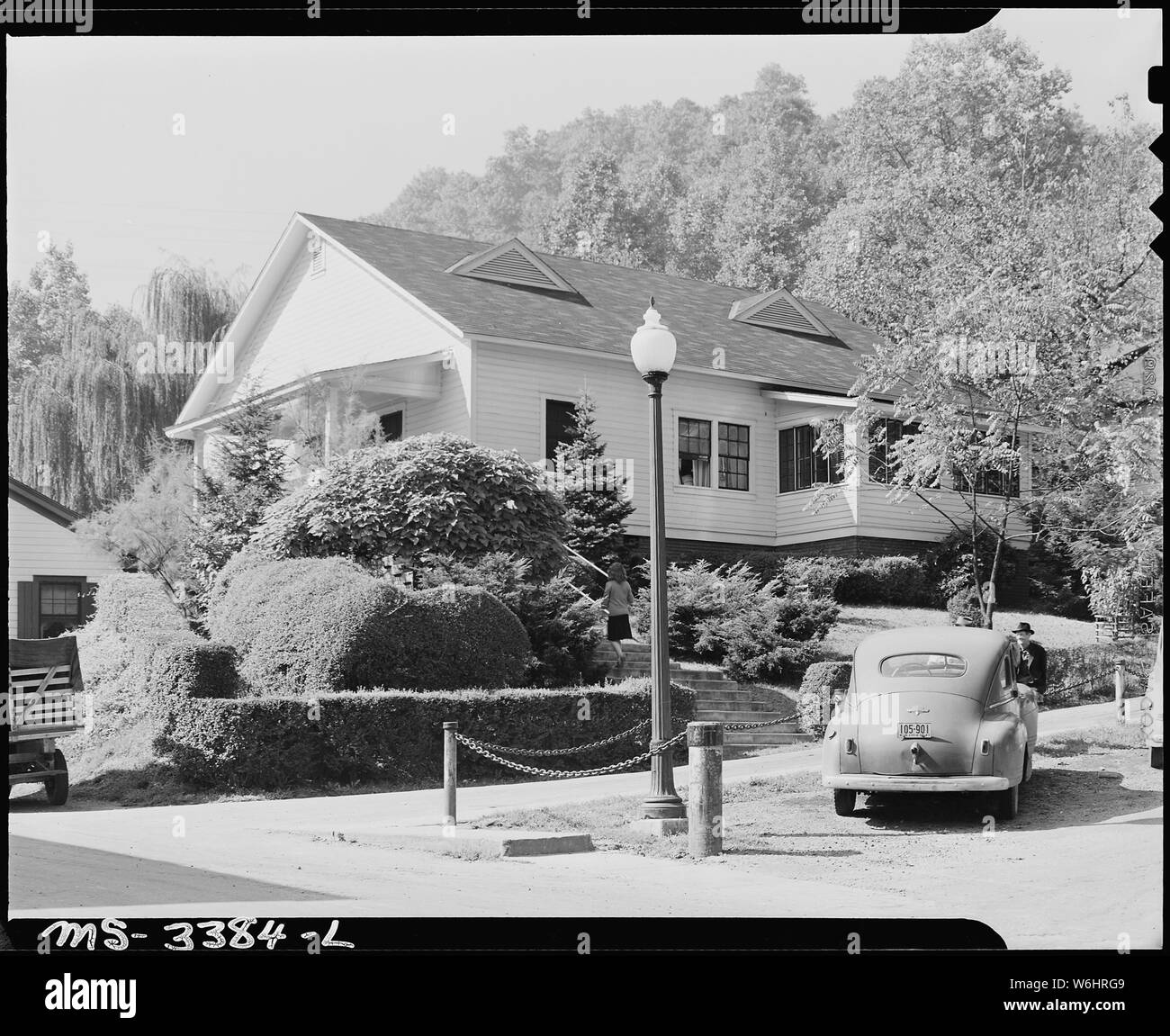 Hospital and clinic building owned by the company. Inland Steel Company