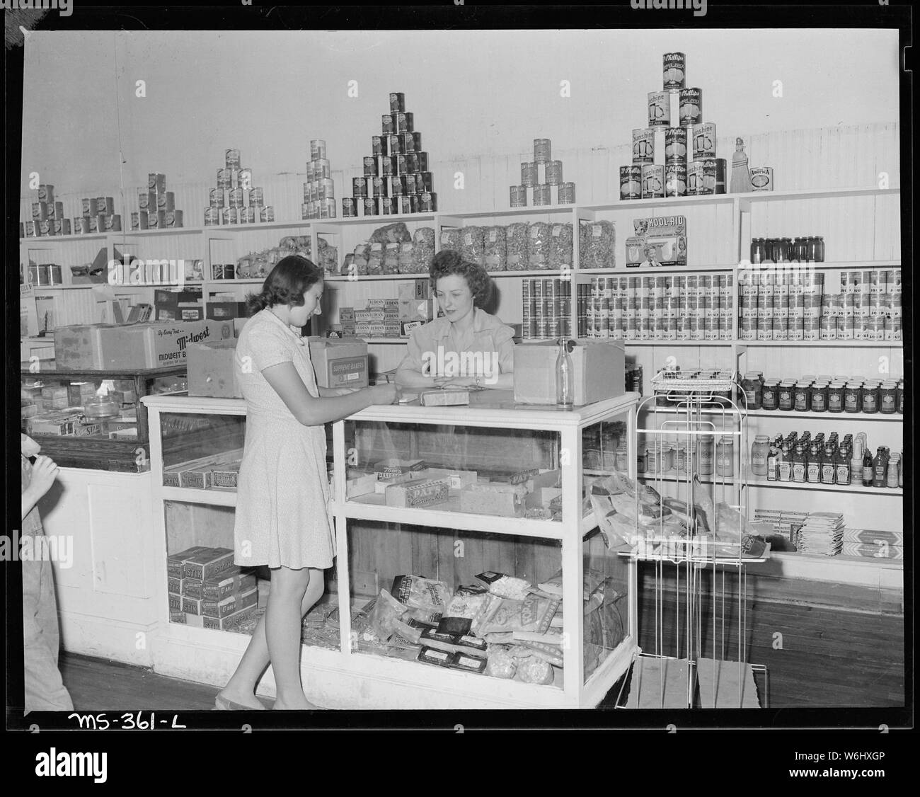 Interior Of Company Store Calumet Fuel Company High Resolution Stock