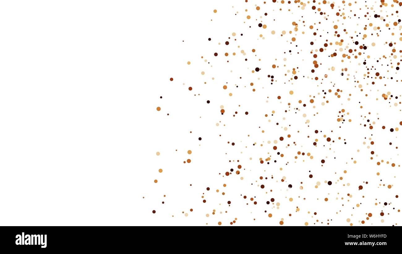Coffee Color Polka Dot Texture Isolated on White Background. Brown ...