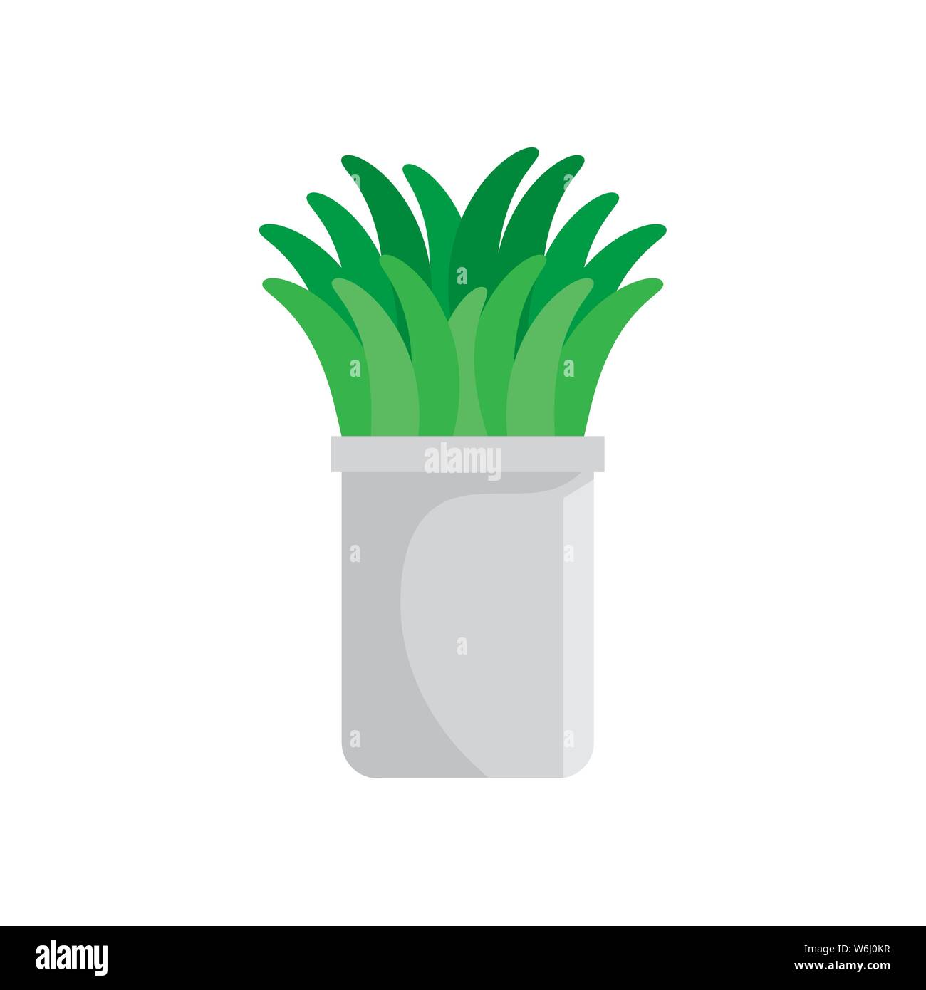 houseplant in pot natural icon Stock Vector Image & Art - Alamy