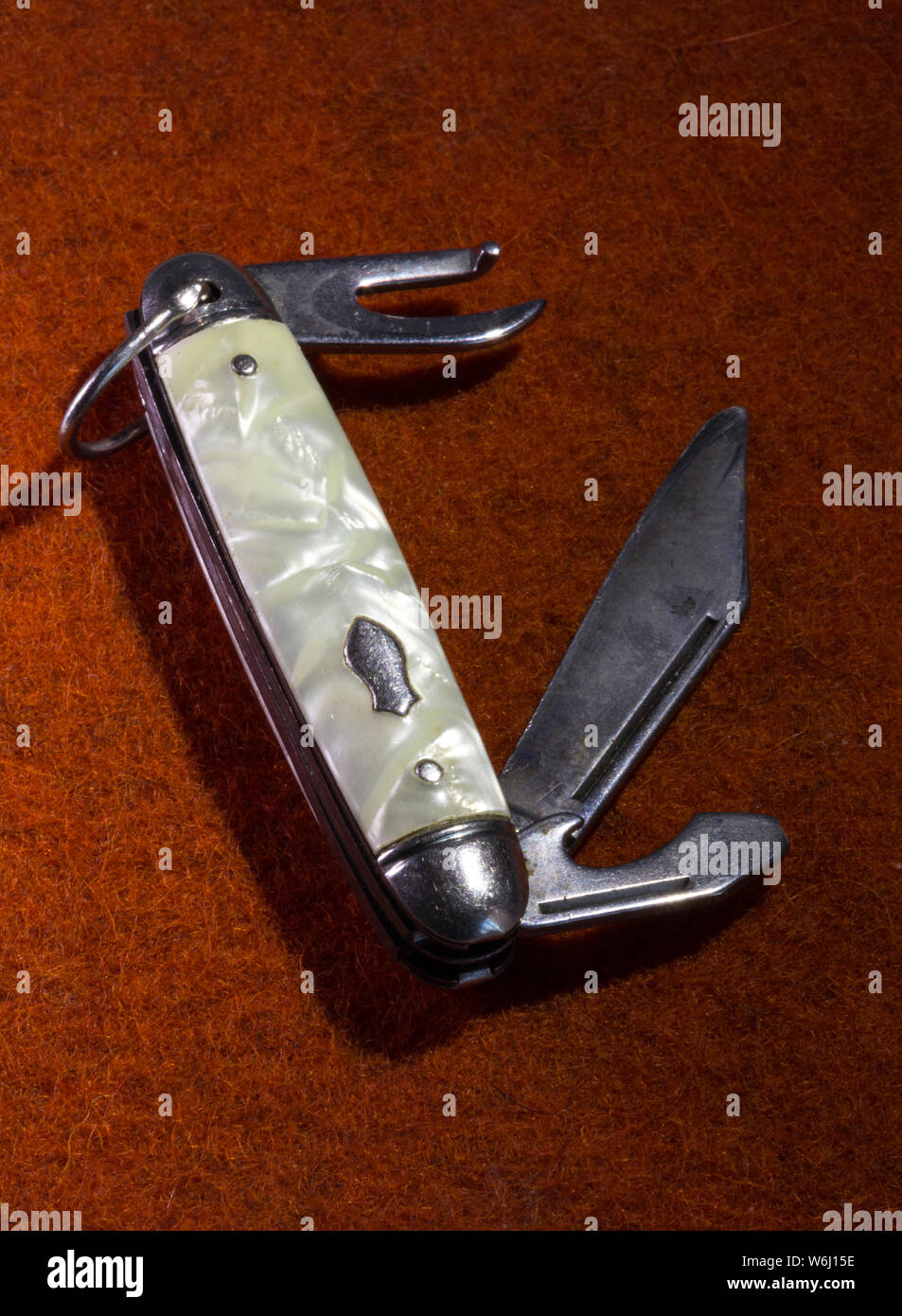 Penknives, Multi-tools and Tactical Pens. Folding Pocket Knives on a Khaki  Back Stock Photo - Image of utility, lock: 274798684