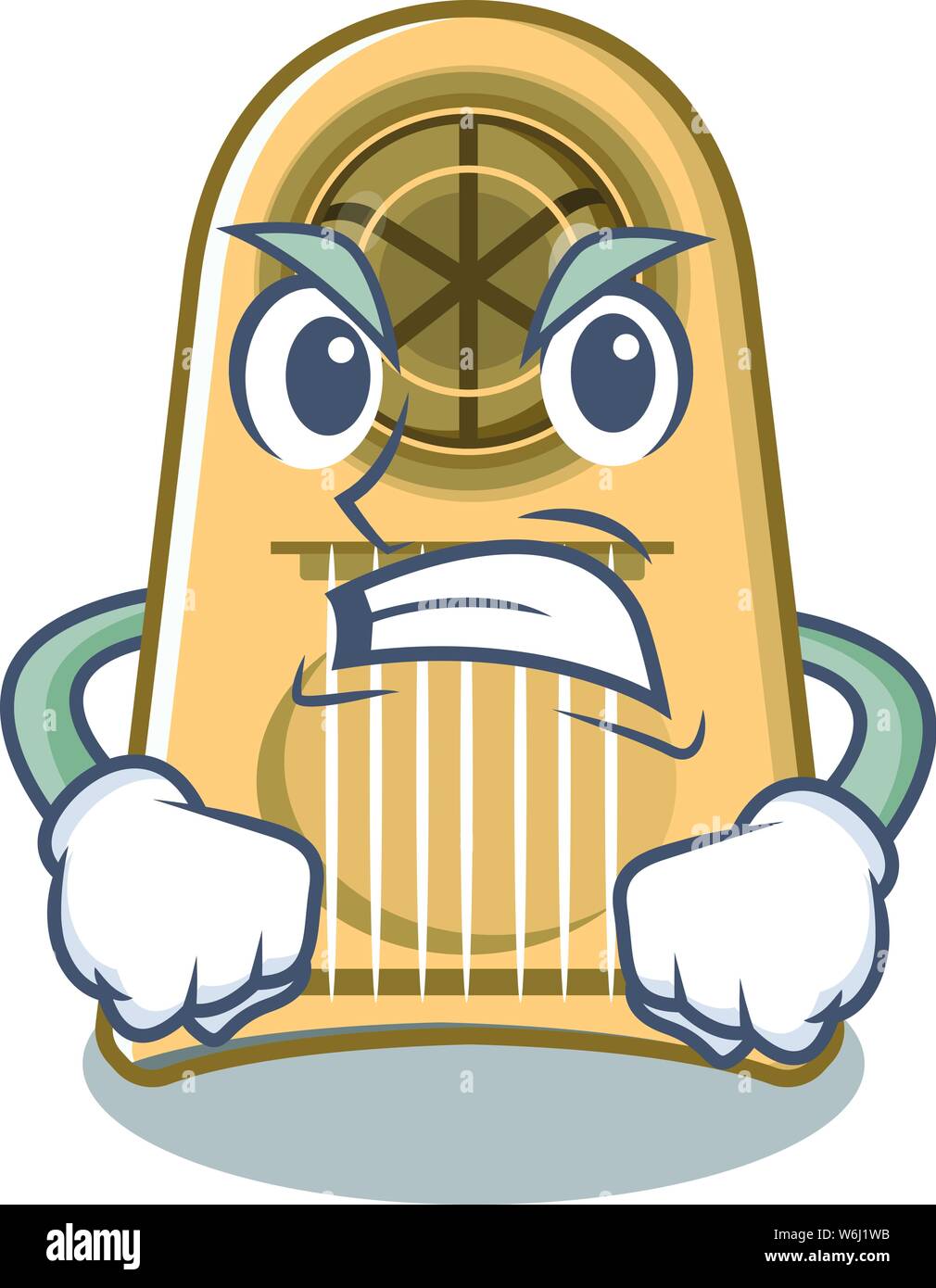 Angry egg slicer in the mascot shape Stock Vector Image & Art Alamy