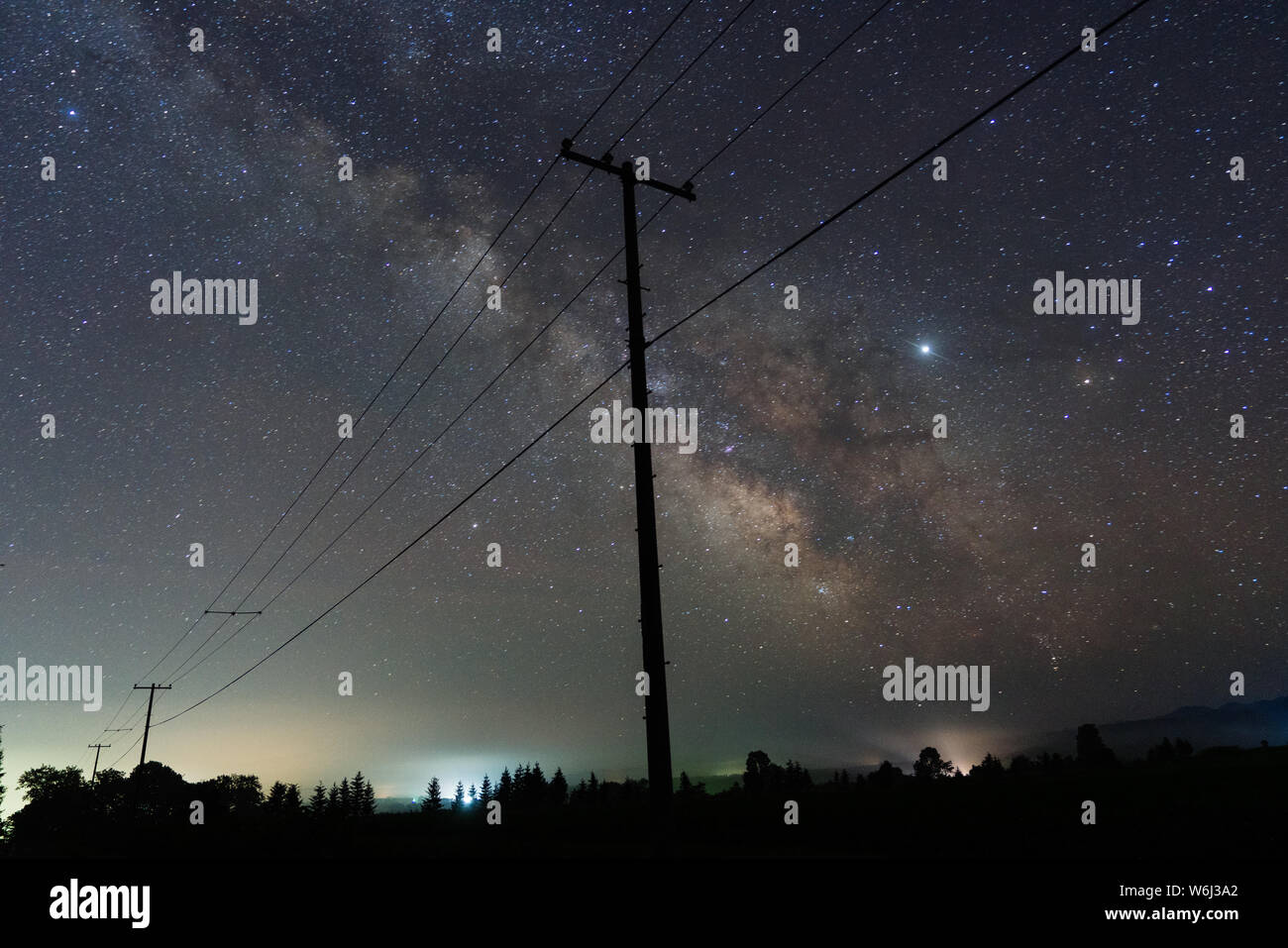 Early milky way hi-res stock photography and images - Alamy