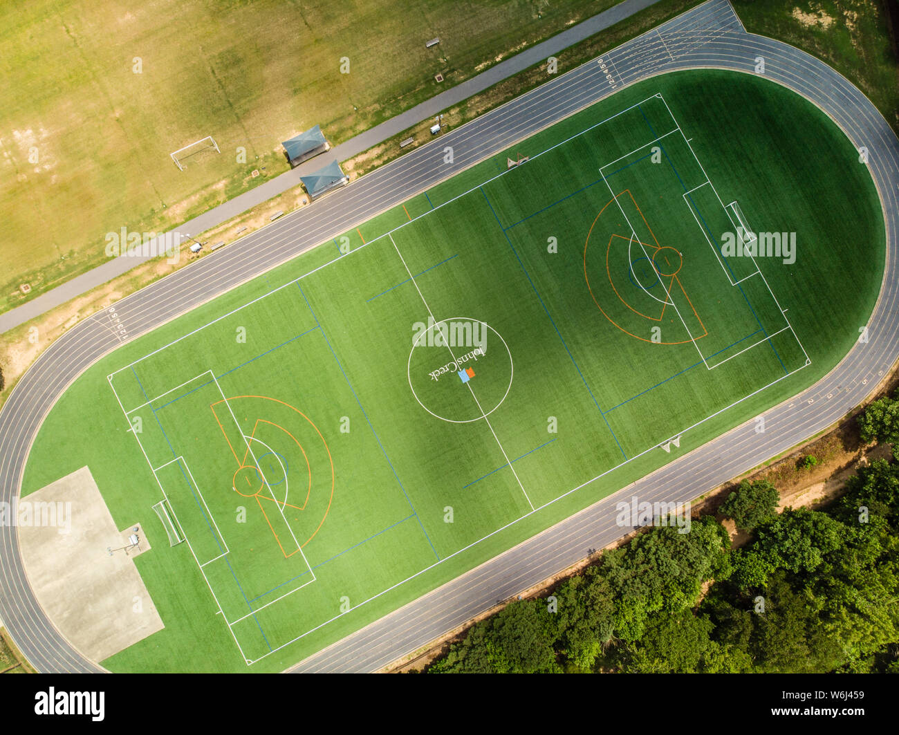 Aerial Football Stadium High Resolution Stock Photography and Images