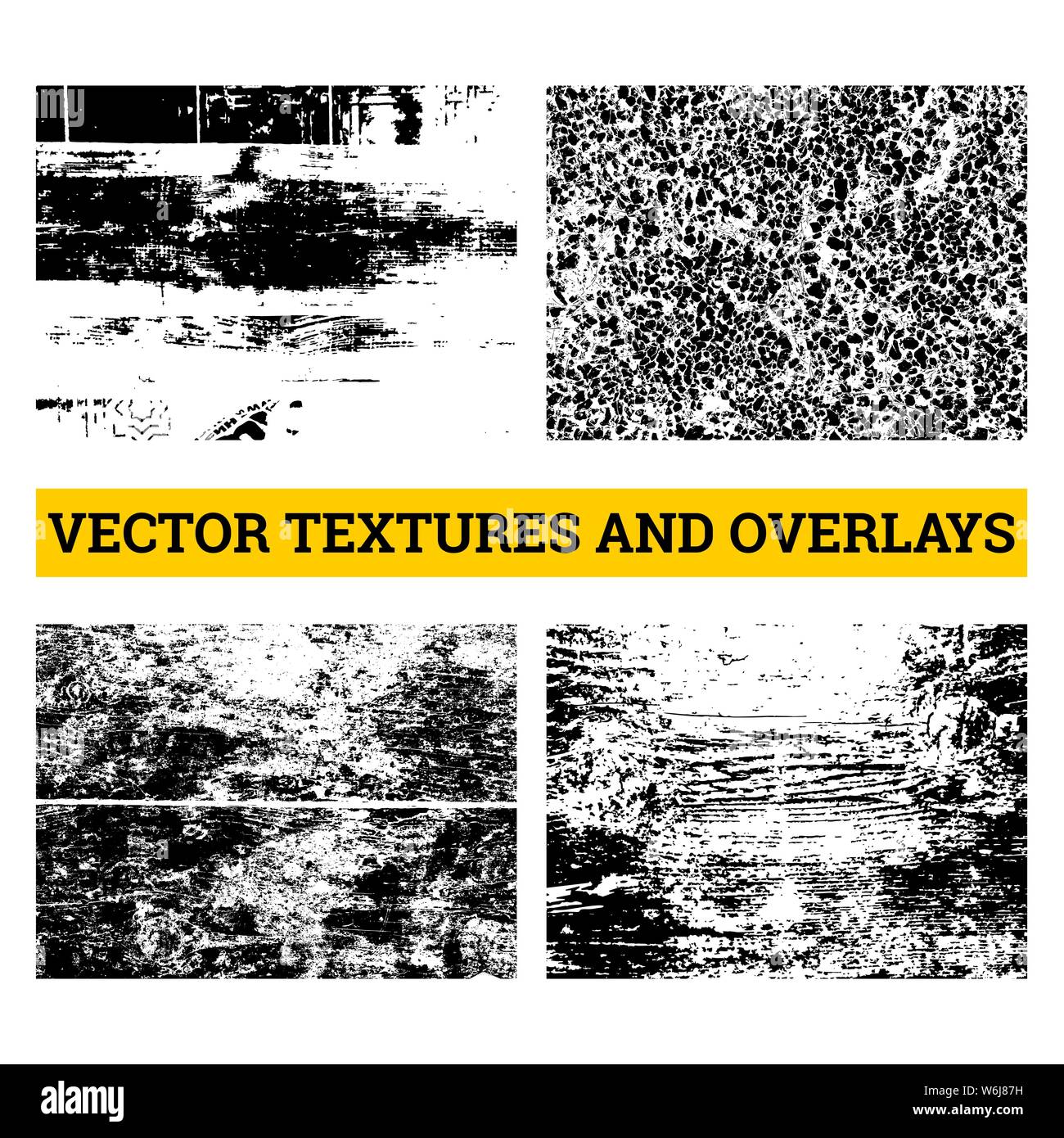 Image showcasing Abstract halftone vector illustration. Grunge textures and overlays for ...