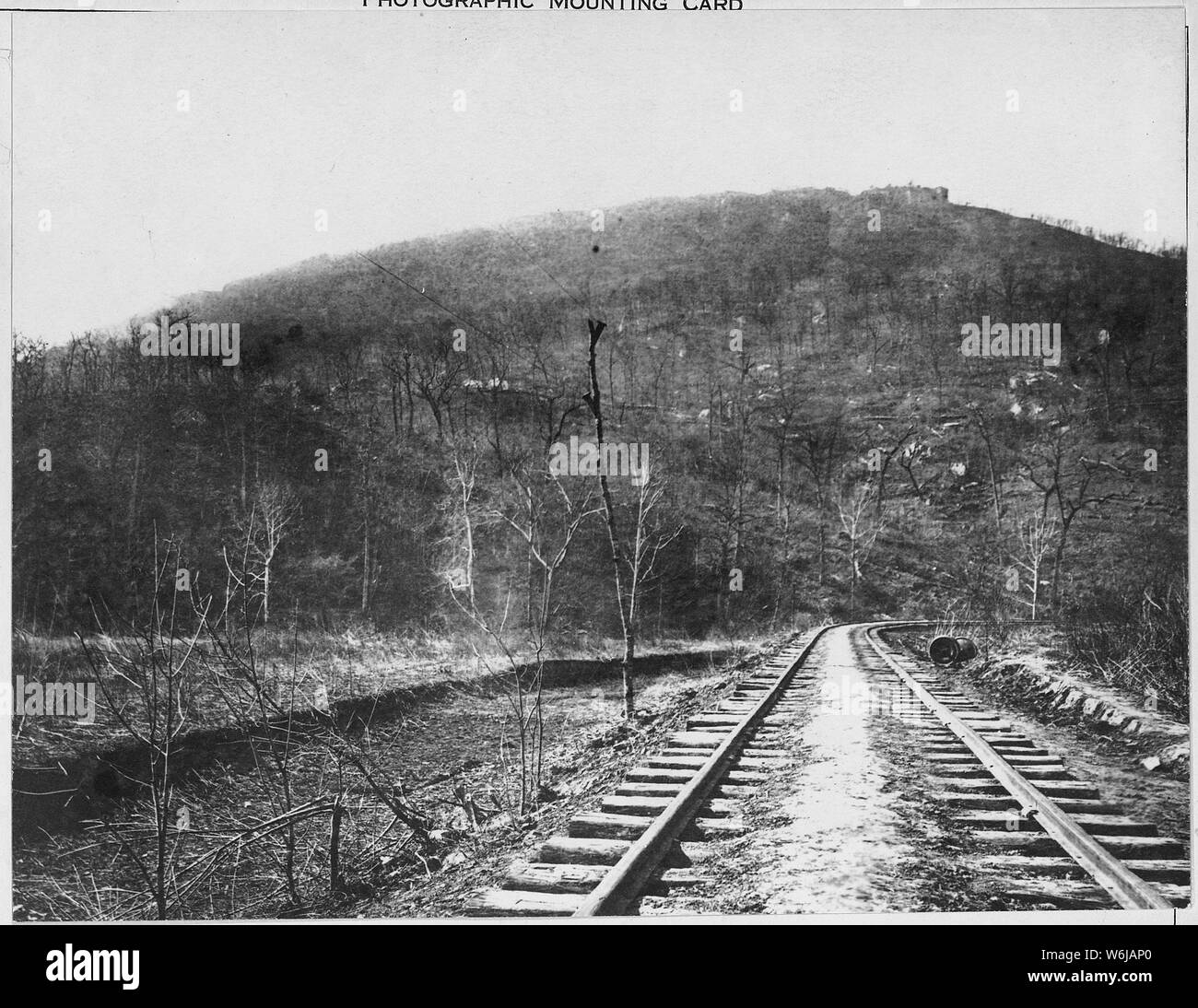 Lookout Mountain and Railroad, East View Stock Photo Alamy