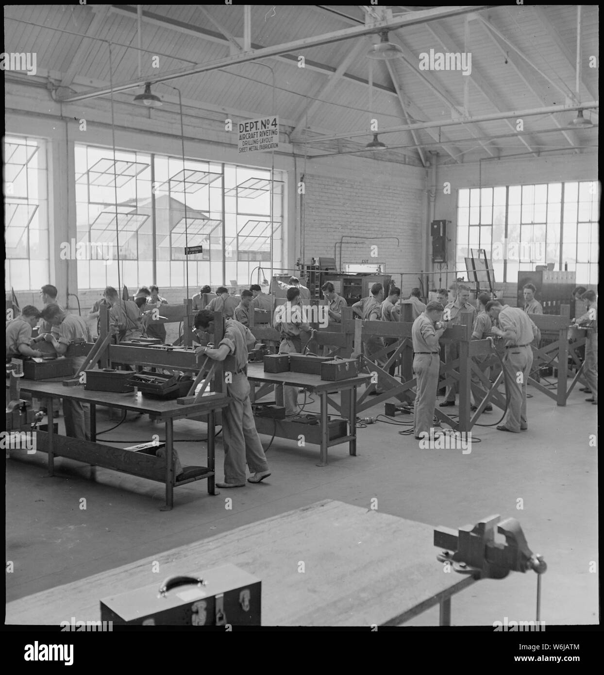 Sheet metal manufacturers Black and White Stock Photos & Images Alamy