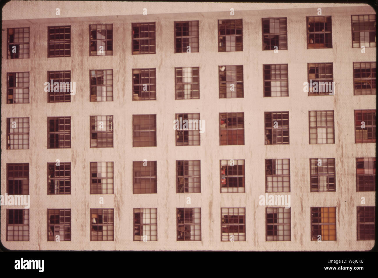 Midtown Apartment Building With Textured Walls And Fireplaces