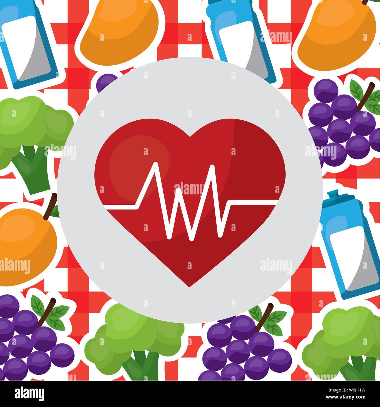 Healthy lifestyle vector design Stock Vector Image & Art - Alamy