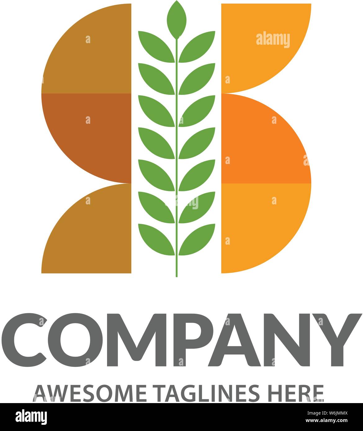 creative initial letter s with leaf logo vector concept element, letter ...