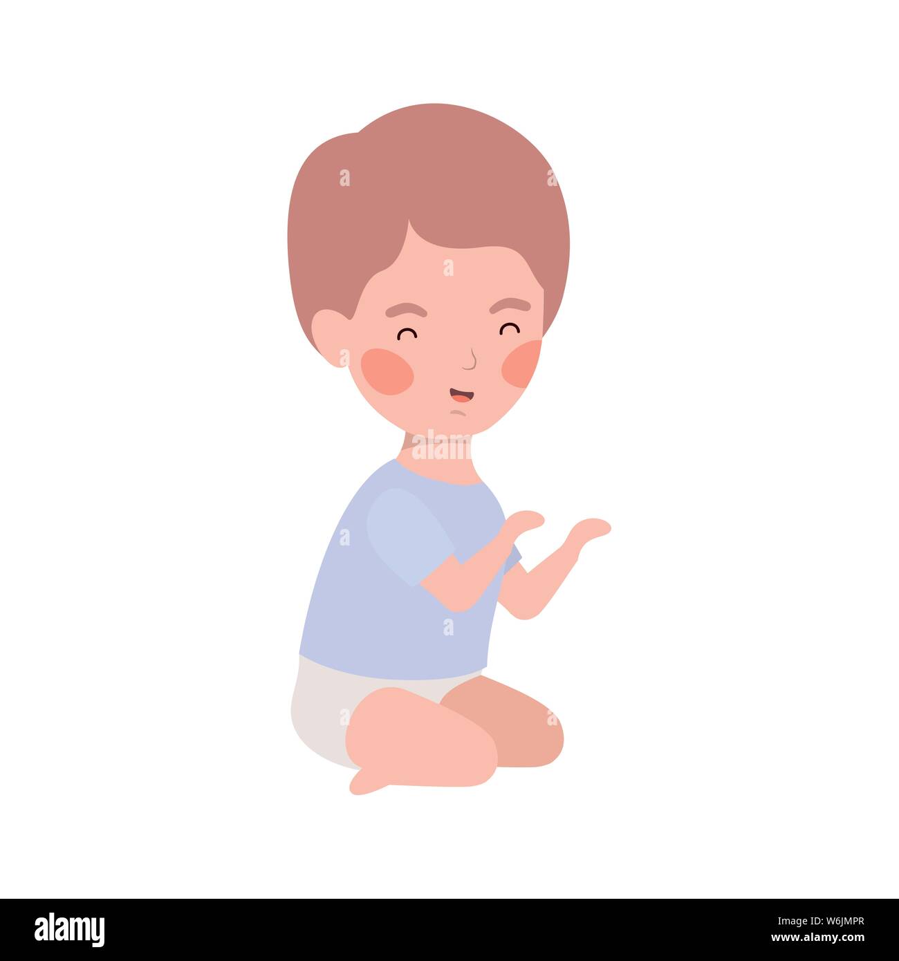 Isolated baby boy design vector illustration Stock Vector Image & Art ...